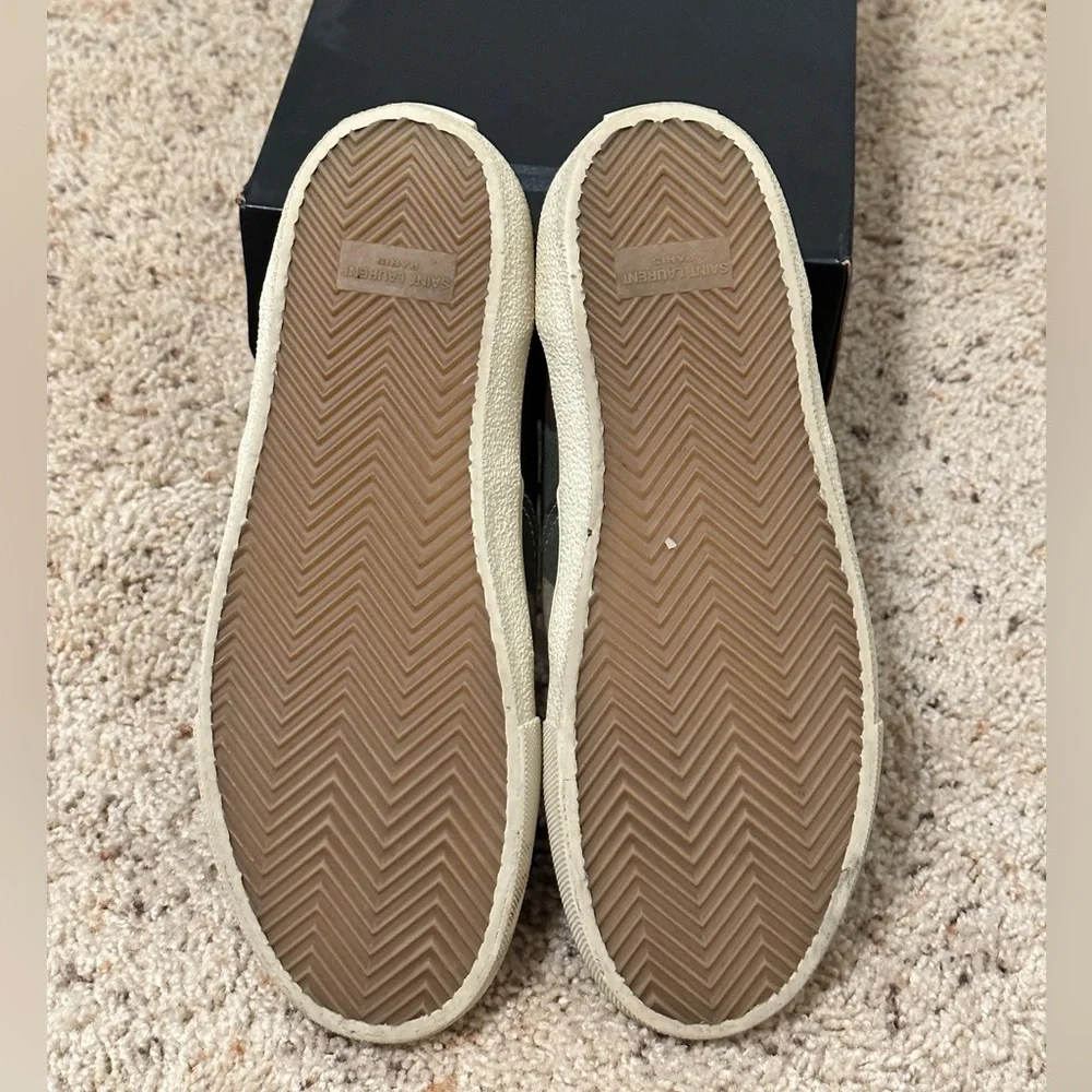 Saint Laurent Camo Low Top Sneakers - Picture 4 of 6